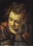 Floris Frans Frans de Vriendt Study of the Head of a Woman  - Hermitage